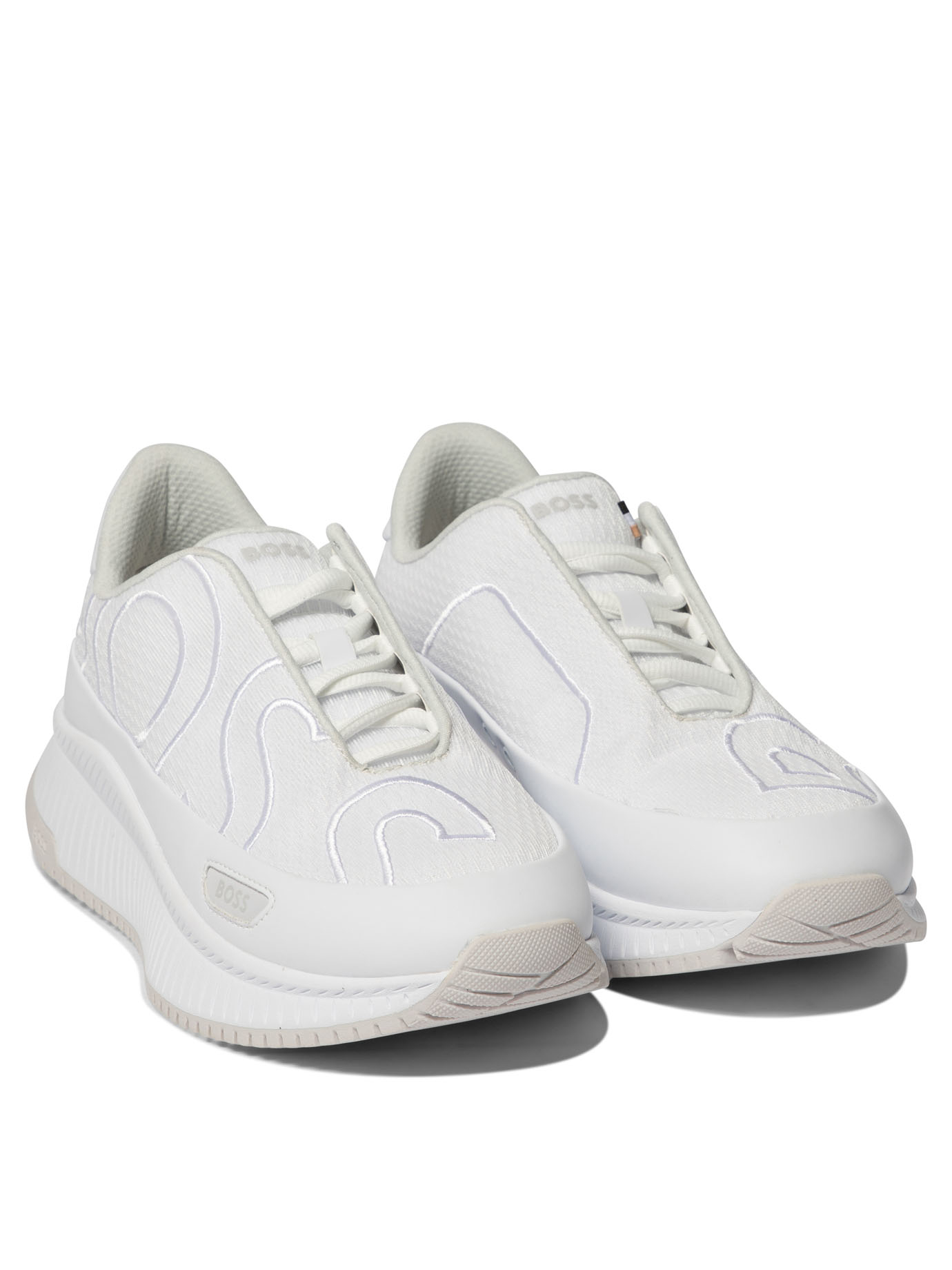 HUGO BOSS White Titanium Evo Runner sneakers